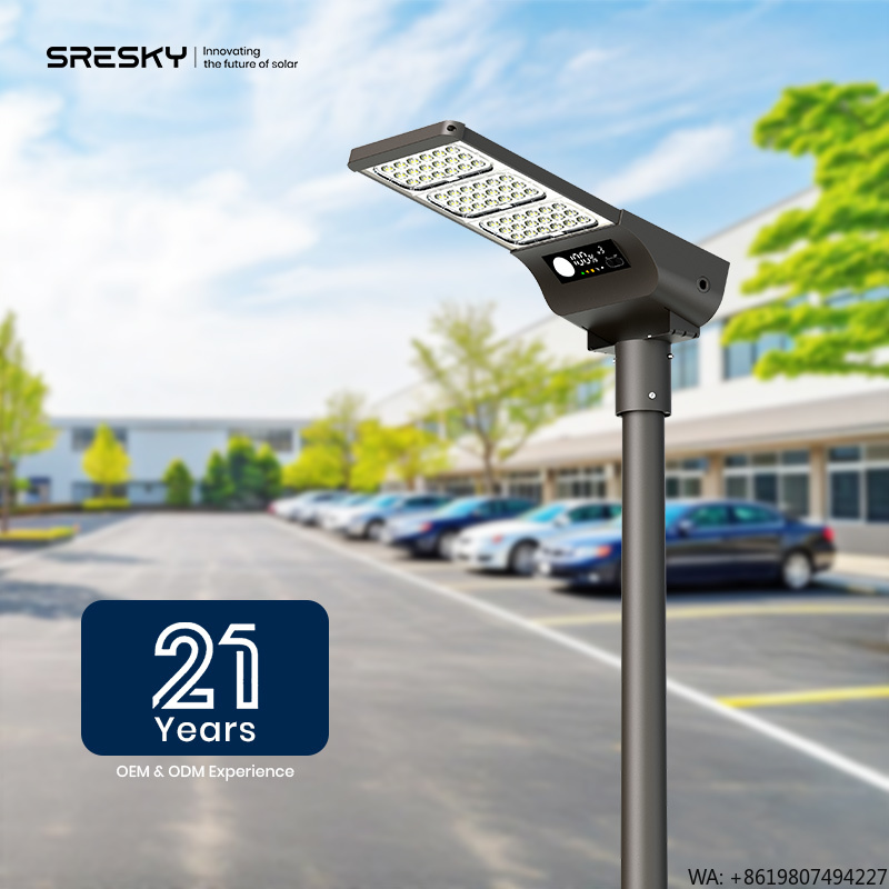 Outdoor Lighting Solar Panel - Лучшие солнечные уличные фонари SRESKY с