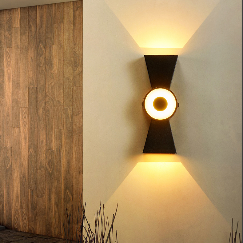 Outdoor Yard Lighting Fixtures - Уличный/Внутренний светодиодный настенный светильник 6 Вт,