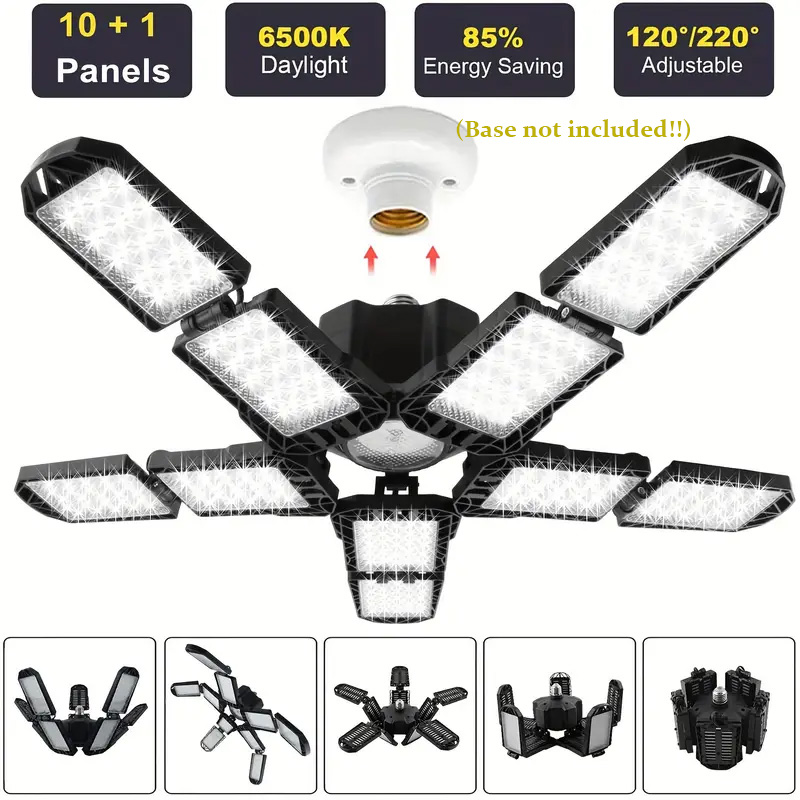 Outdoor Lighting Warehouse - Деформируемые панели Светодиодный светильник для гаража