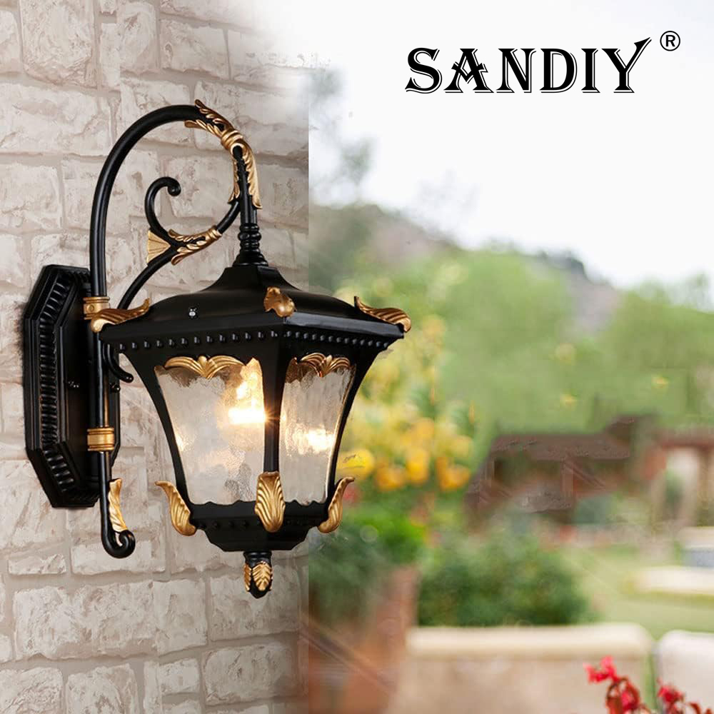 Outdoor Yard Lighting Fixtures - Настенный светильник для улицы в стиле