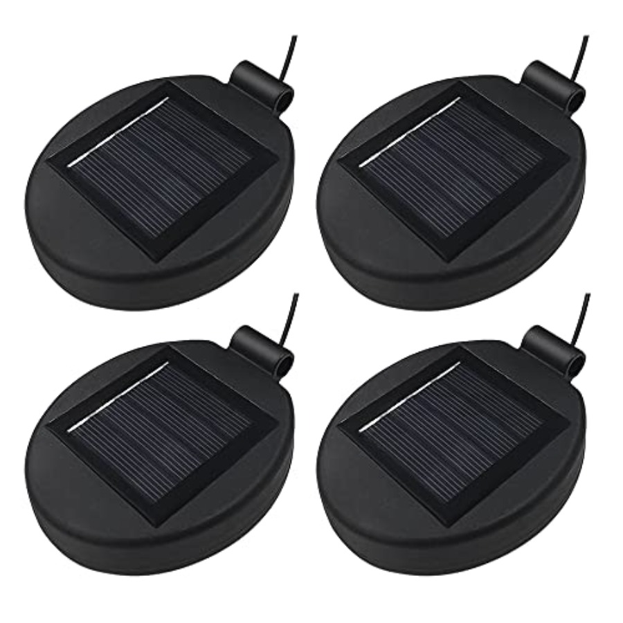 Outdoor Lighting Solar Panel - Солнечный фонарь: верхняя светодиодная панель, крышка-фонарь,