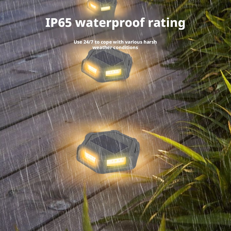 Outdoor Lighting Year Round - Солнечный подземный светильник для улицы, водонепроницаемый,