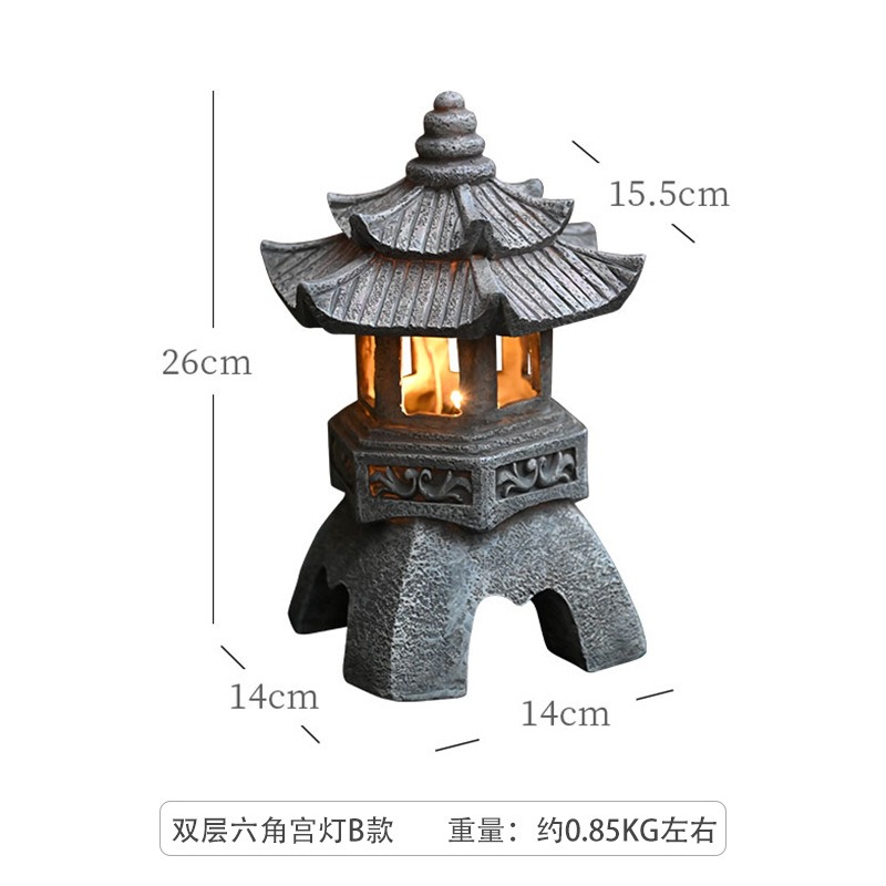Садовые статуэтки-пагоды на со – обзор и цена Outdoor Zen Lighting