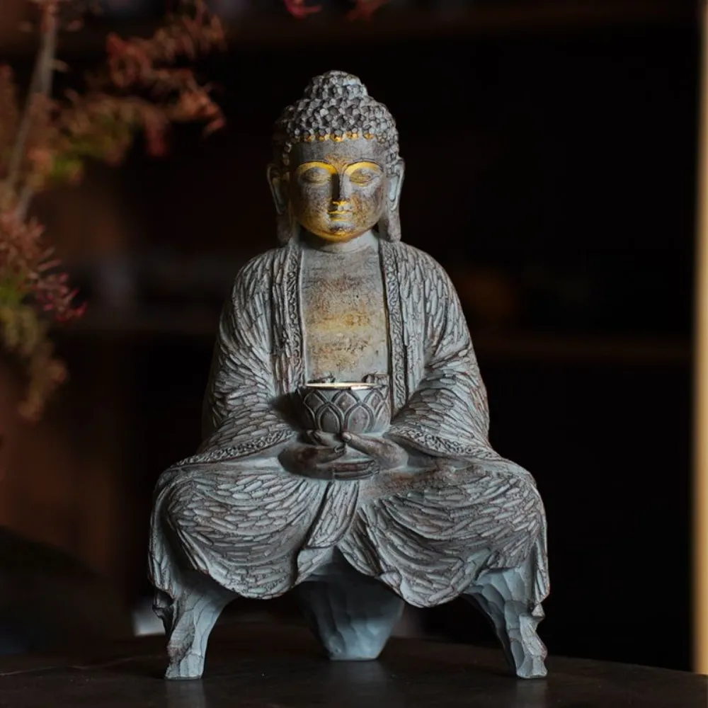 Наружная солнечная статуя Будд – обзор и цена Outdoor Zen Lighting
