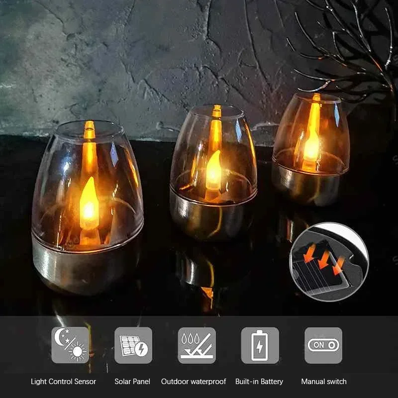 Светодиодные солнечные свечи,  – обзор и цена Outdoor Lighting Gazebo