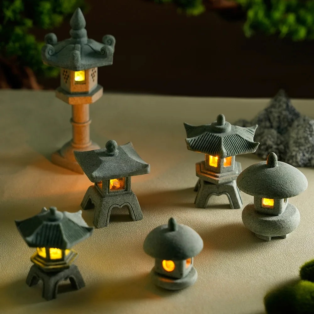 Мини-фонарь-пагода, свет, садо – обзор и цена Outdoor Zen Lighting