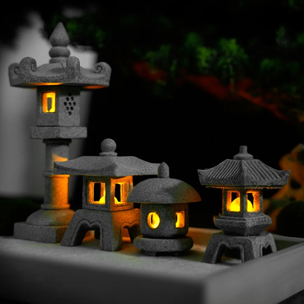 Мини-фонарь-пагода, свет, садо – обзор и цена Outdoor Zen Lighting