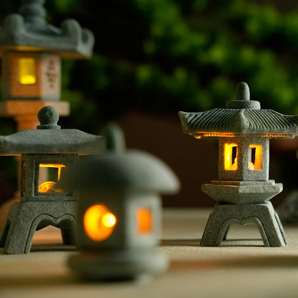 Мини-фонарь-пагода, свет, садо – обзор и цена Outdoor Zen Lighting