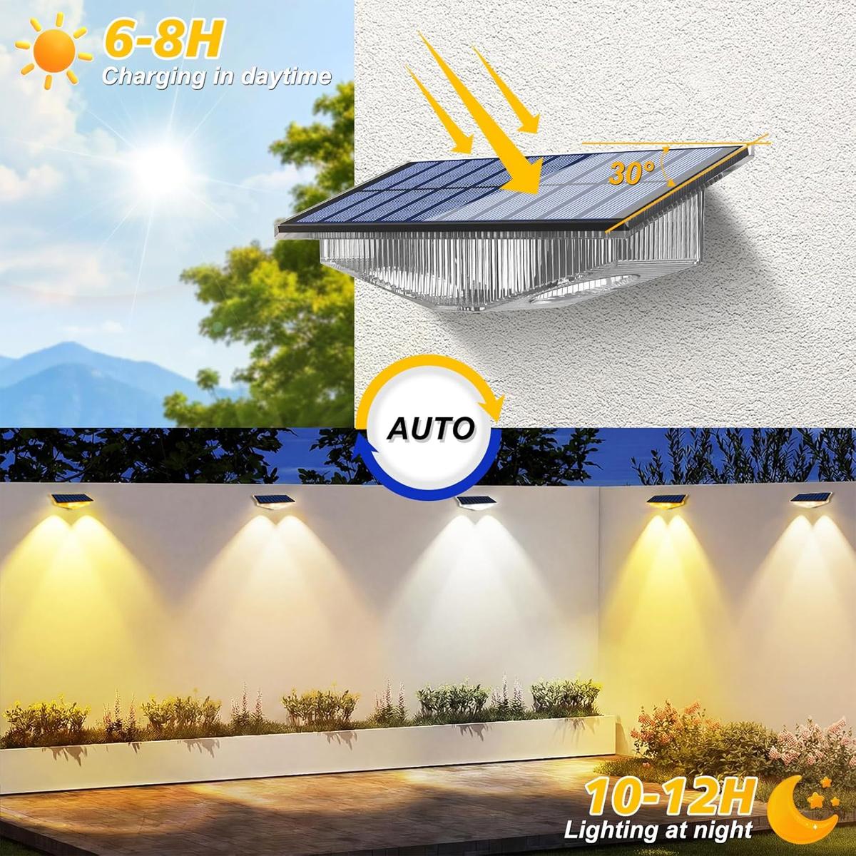 4 шт. солнечных светильников д – обзор и цена Outdoor Yard Lighting Fixtures