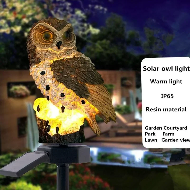 Лампа в форме Совы наружная На – обзор и цена Outdoor Lighting Solar Panel