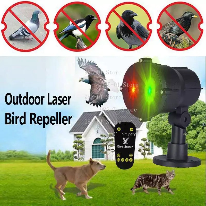 Лазерный отпугиватель птиц 202 – обзор и цена Outdoor Lighting Warehouse