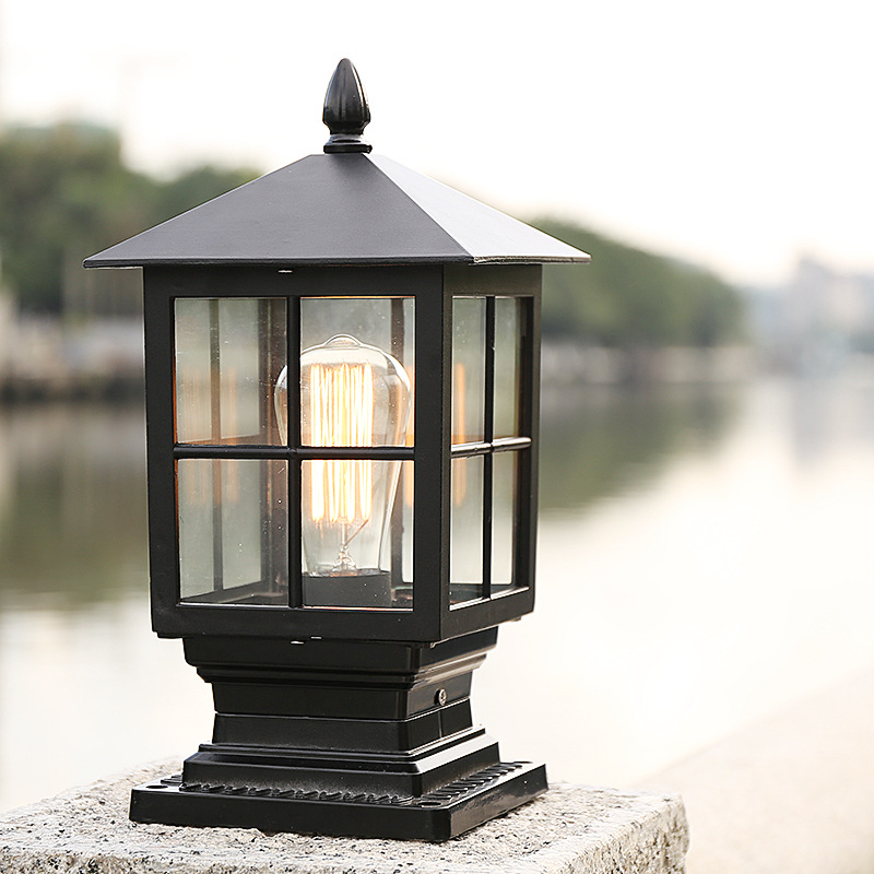 Наружные фонари на столбе, све – обзор и цена Outdoor Yard Lighting Fixtures