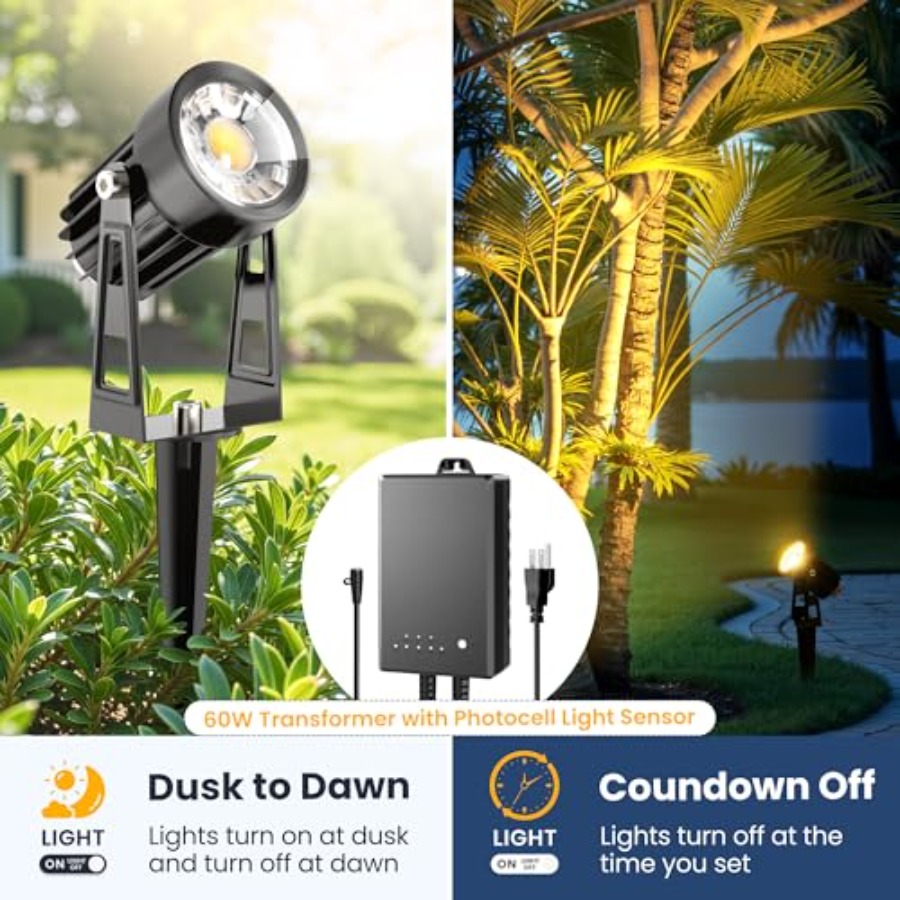 Универсальный комплект ландшаф – обзор и цена Outdoor Lighting Kit With Transformer