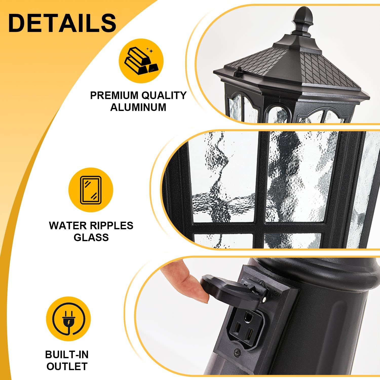 Водонепроницаемый уличный стол – обзор и цена Outdoor Yard Lighting Fixtures