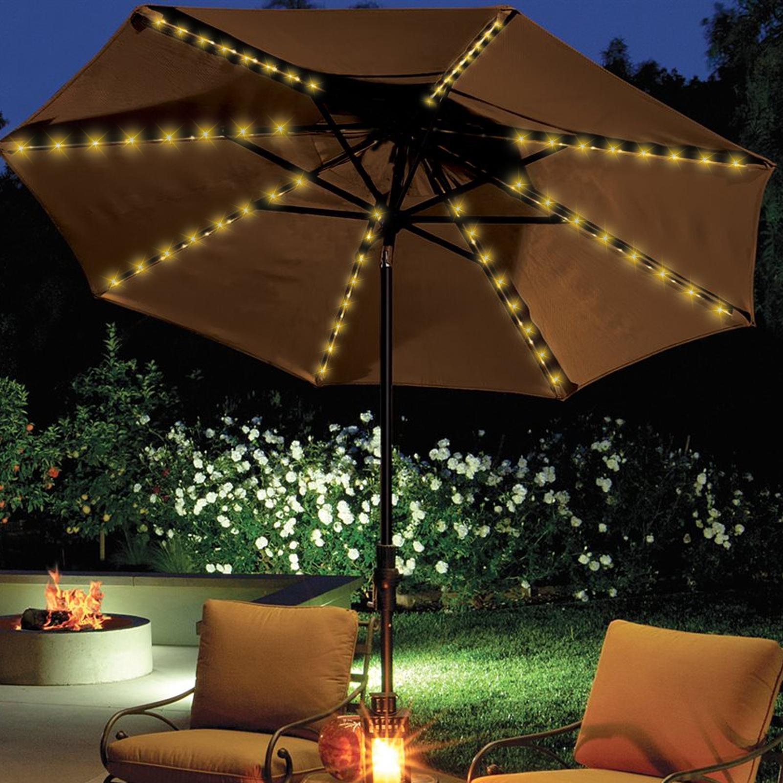 Солнечная гирлянда для зонта с – обзор и цена Outdoor Lighting Gazebo
