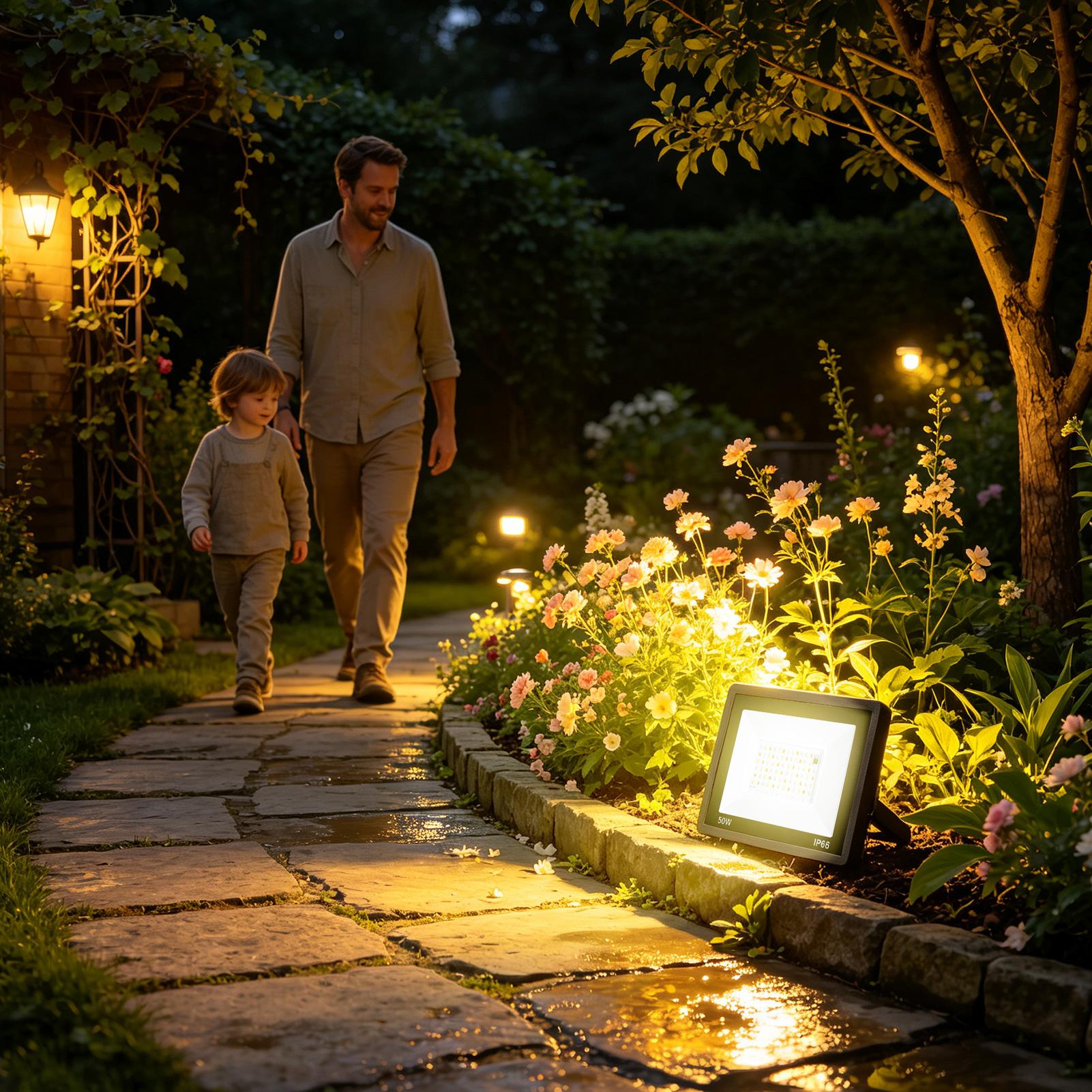 Светодиодный прожектор для ули – обзор и цена Outdoor Yard Lighting Fixtures