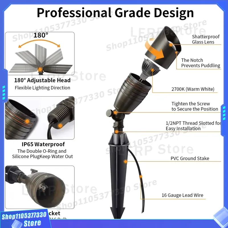 Низковольтный светодиодный про – обзор и цена Outdoor Yard Lighting Fixtures