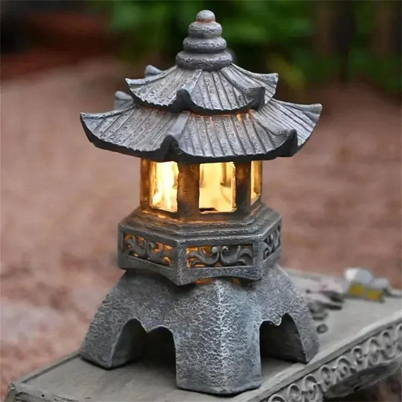 Солнечный фонарь в стиле японс – обзор и цена Outdoor Zen Lighting