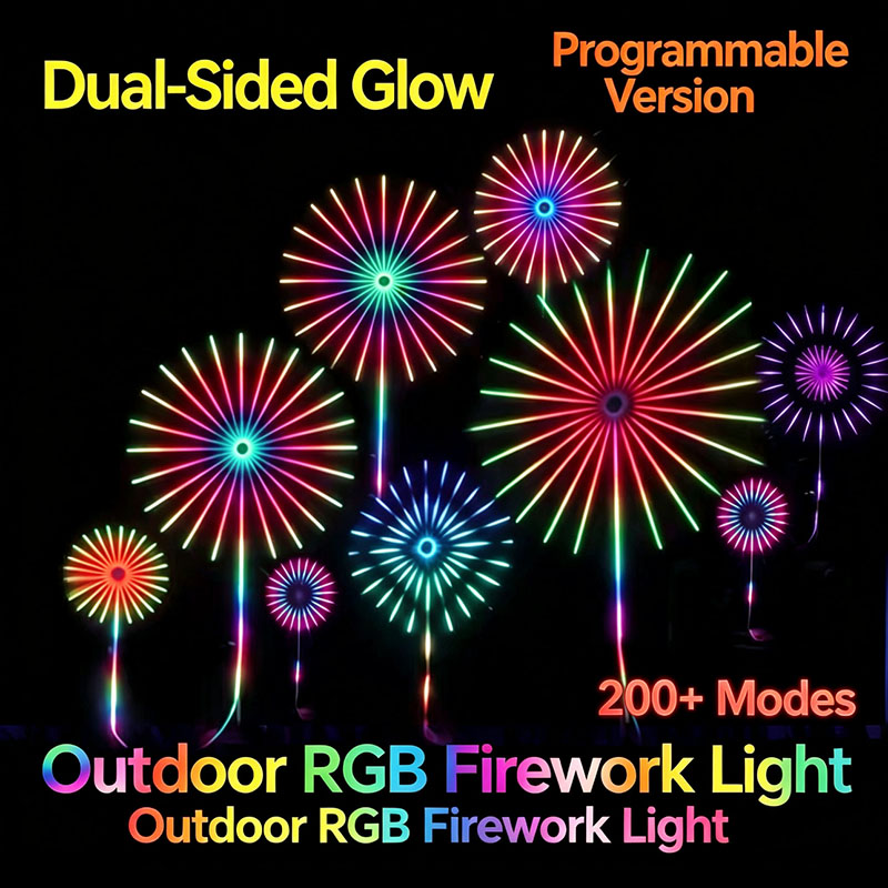 24-трубочная новогодняя RGB-фе – обзор и цена Outdoor Lighting Year Round