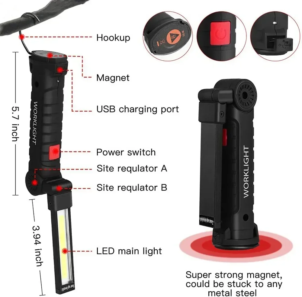 Светодиодный фонарик COB, пере – обзор и цена Outdoor Lighting Electric